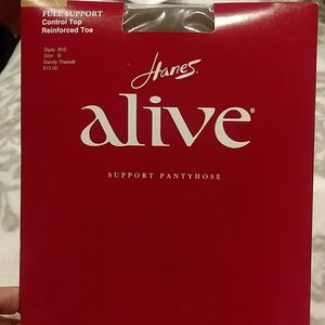 Full Support Pantyhose Size Barely There